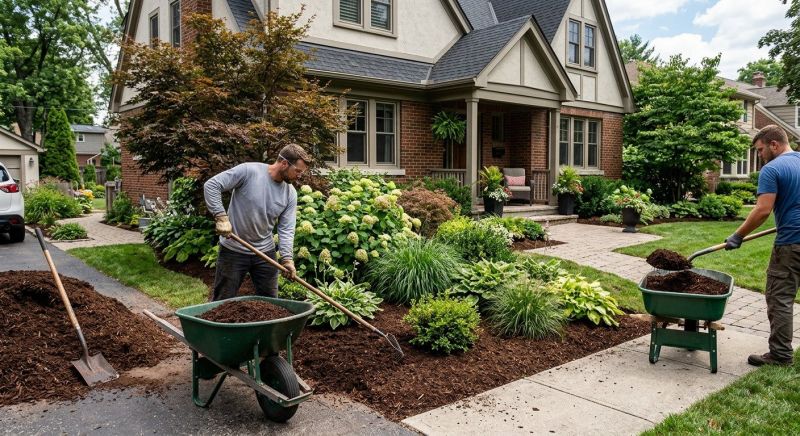 Garden Mulch Installation in Honolulu, HI