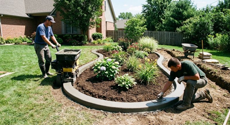Landscape Curbing Replacement in Citrus County, FL